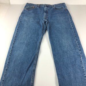 VTG 90s Levi's Jeans Mens 36 x 32* 505 Regular Straight Leg Blue Denim Pants USA